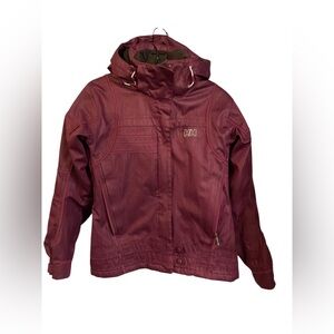 Helly Hansen Women's small Burgundy/purple ski Jacket
